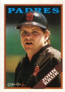 1988 O-Pee-Chee Baseball Cards 032      John Kruk